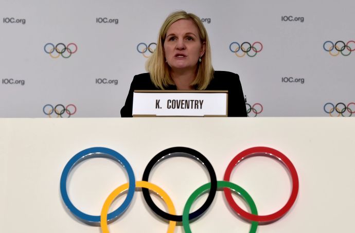 נשיאת הוועד האולימפי הבינלאומי, קירסטי קובנטרי