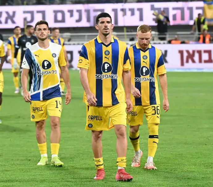 עידו שחר, דור תורג'מן, דני גרופר שחקני מכבי תל אביב מאוכזבים