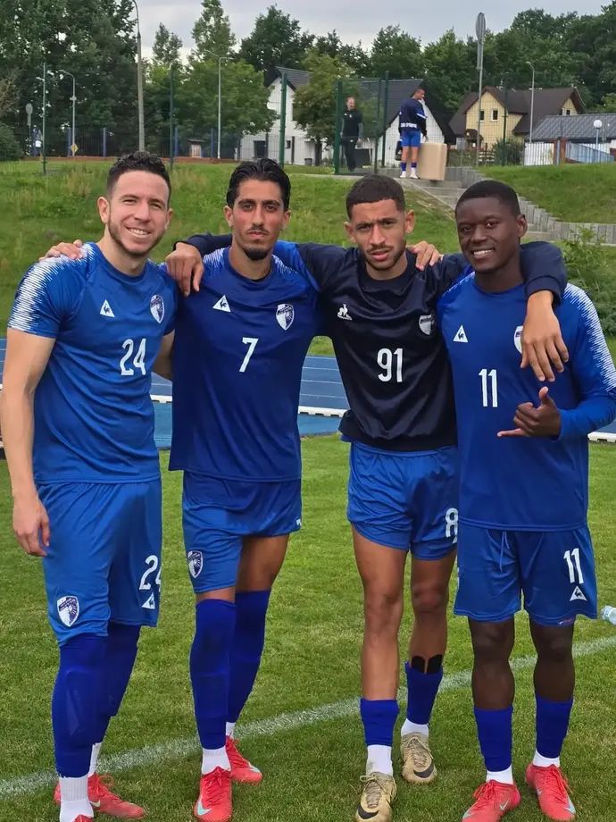 אנתוני לימבומבה, מוחמד אבו רומי, יאיר מרדכי, אדריאן אוגריסה שחקני עירוני קרית שמונה