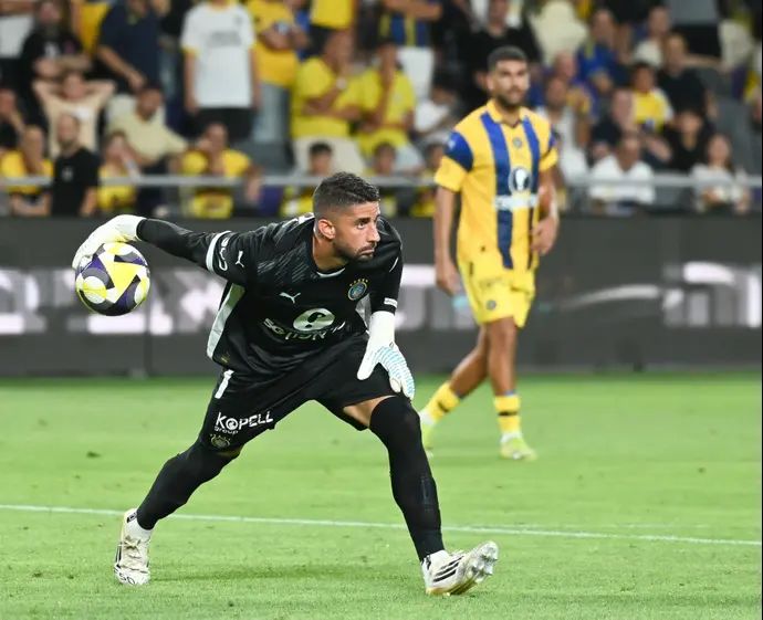 יואב ג'רפי שוער מכבי תל אביב