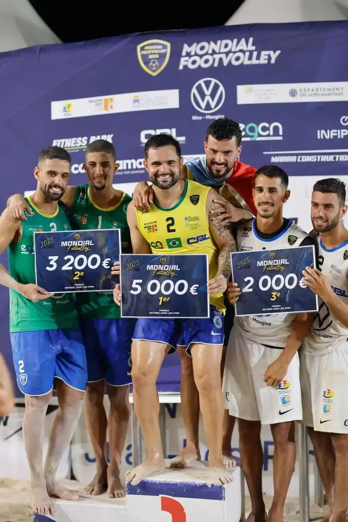 רון בן ישי ולילוש ליברמן על הפודיום במונדיאל אנטיב