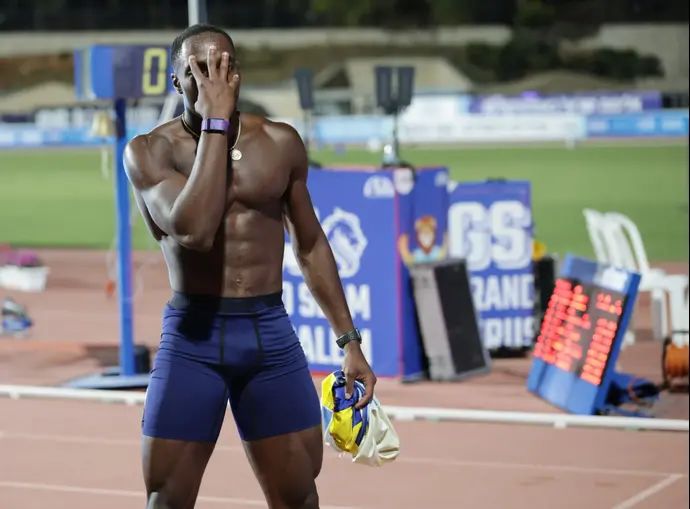 בלסינג אפריפה, אצן ישראלי לאחר שבירת השיא בריצה ל-100 מ'