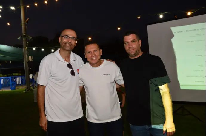 ראש המועצה בן כהן, ברק בכר ואפיק ניסים