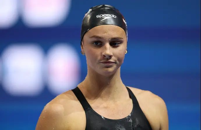 סאמר מקינטוש שחיינית קנדית מאוכזבת