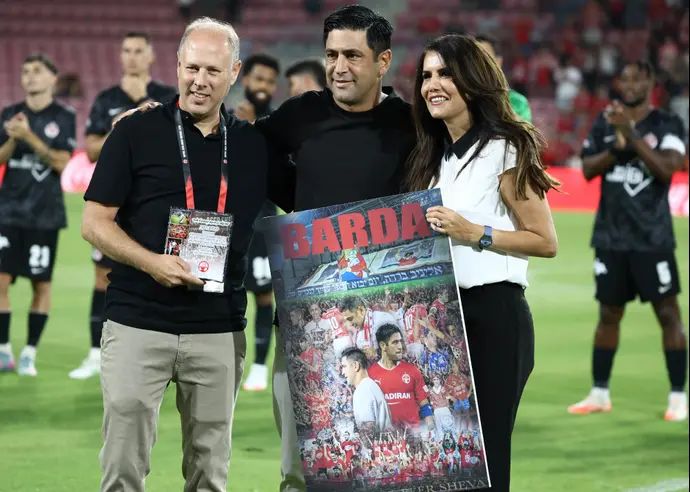 אלונה ברקת בטקס לכבוד אליניב ברדה