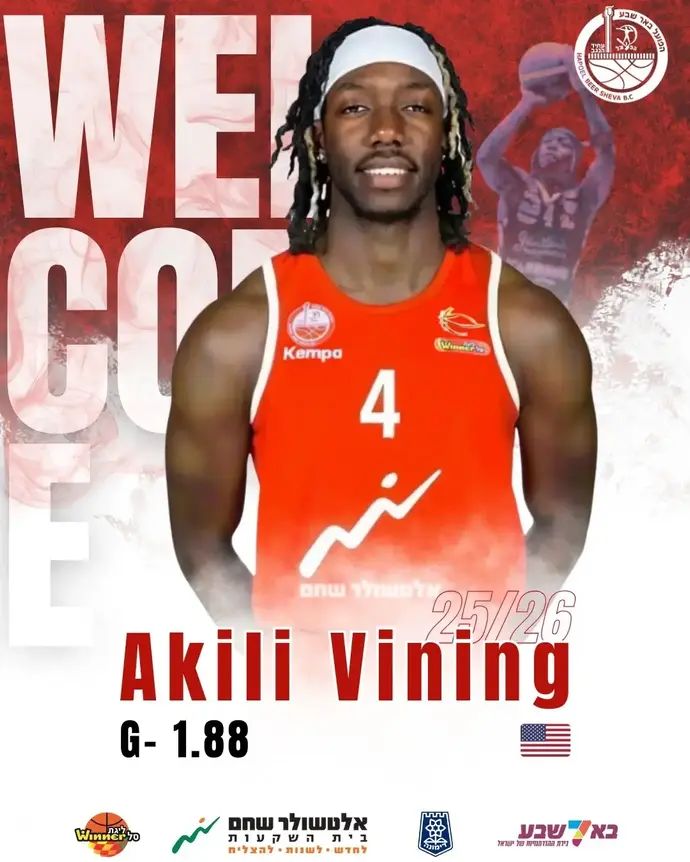 אקילי ויינינג, שחקן הפועל באר שבע/דימונה