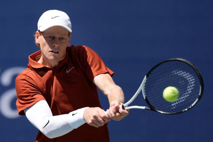 הטניסאי האיטלקי יאניק סינר