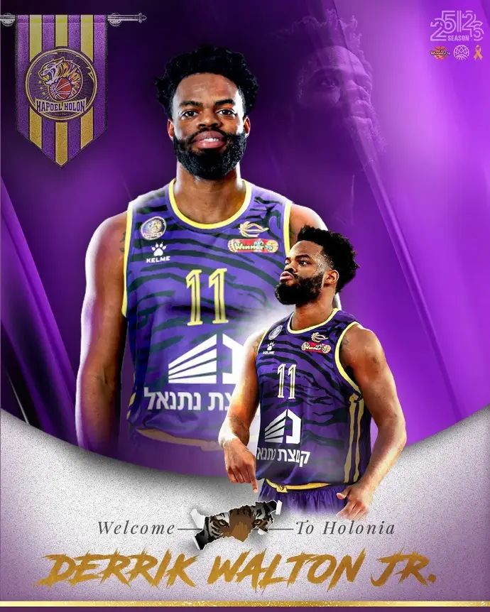 שחקן הפועל חולון דרק וולטון ג'וניור