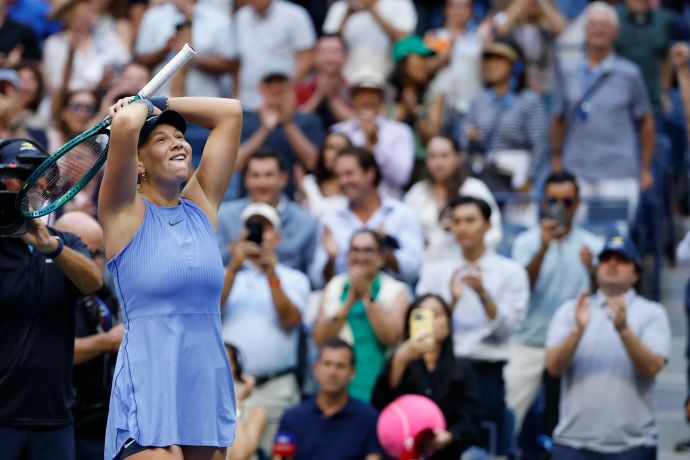 הטניסאית האמריקאית אמנדה אניסימובה