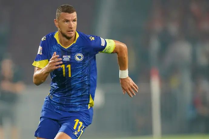 שחקן נבחרת בוסניה, אדין דז'קו