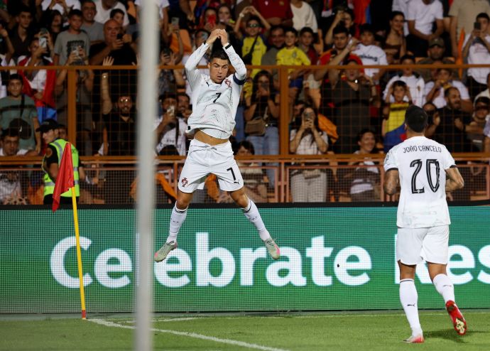 כריסטיאנו רונאלדו, שחקן נבחרת פורטוגל