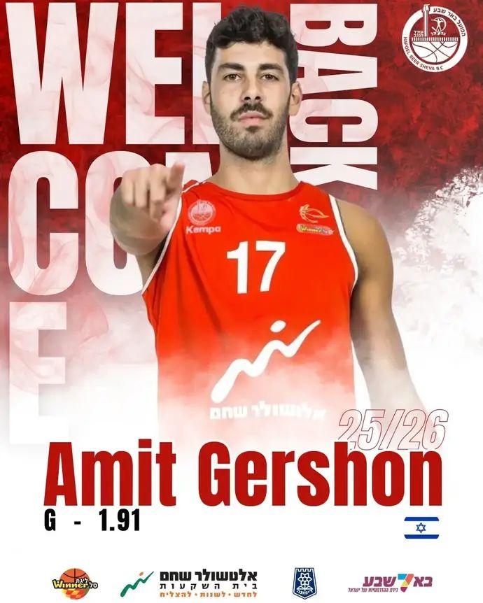 עמית גרשון, הפועל באר שבע