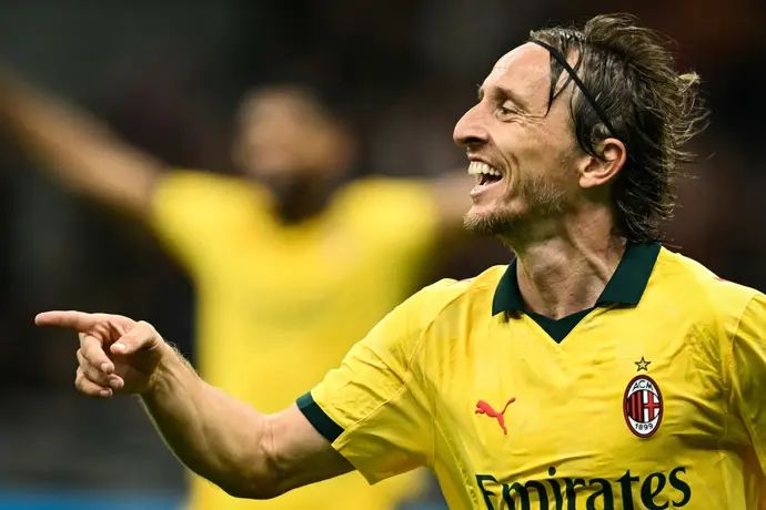 לוקה מודריץ', מילאן