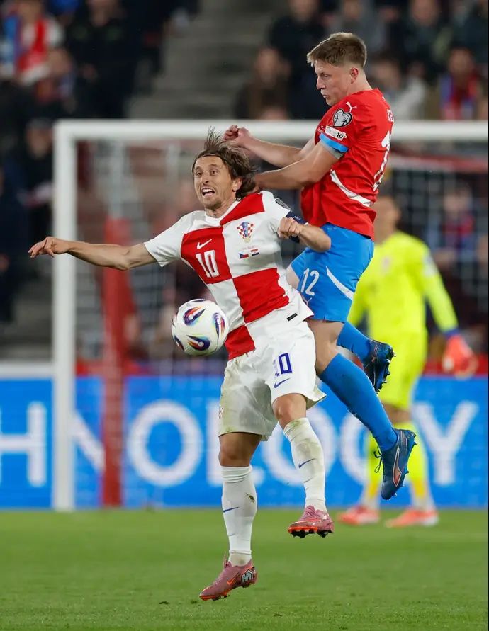 לוקה מודריץ', שחקן נבחרת קרואטיה