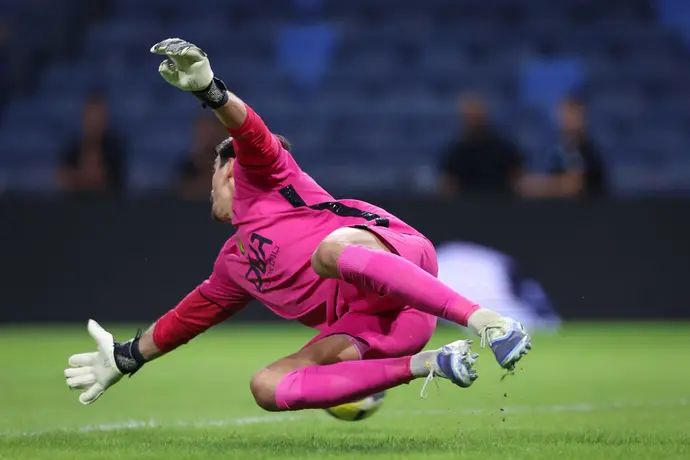 שוער בית"ר ירושלים מיגל סילבה נכנע