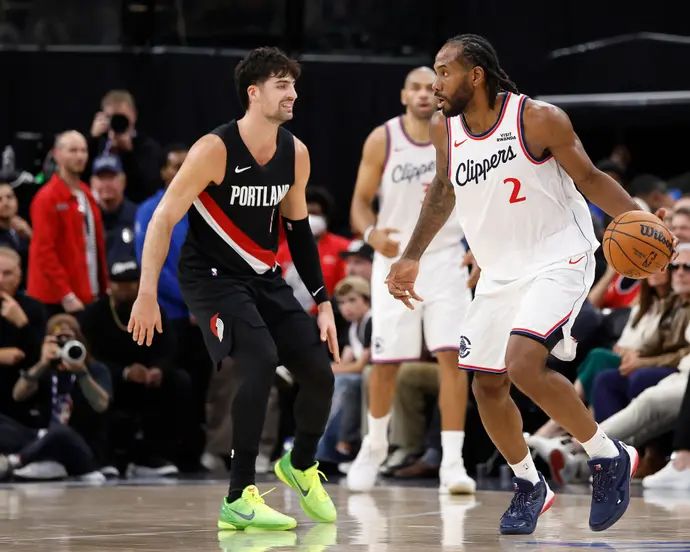 דני אבדיה, פורטלנד בלייזרס מול לוס אנג'לס קליפרס, קוואי לאונרד