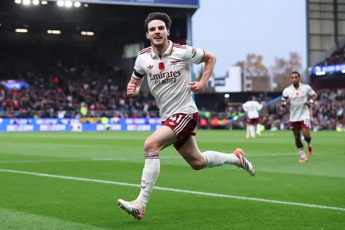 דקלן רייס, ארסנל