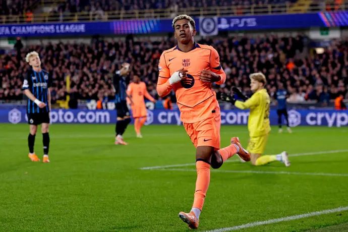 לאמין ימאל, שחקן ברצלונה