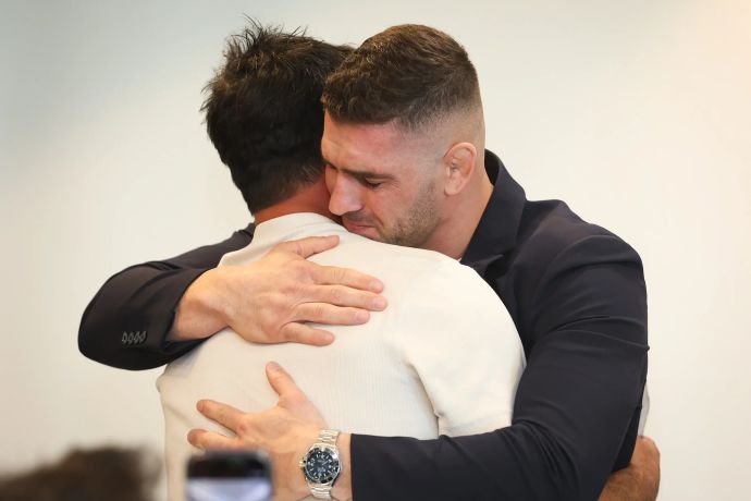 פיטר פלצ'יק עם אורן סמדג'ה