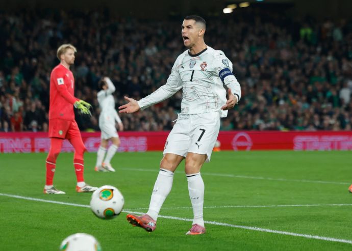 כריסטיאנו רונאלדו, שחקן נבחרת פורטוגל