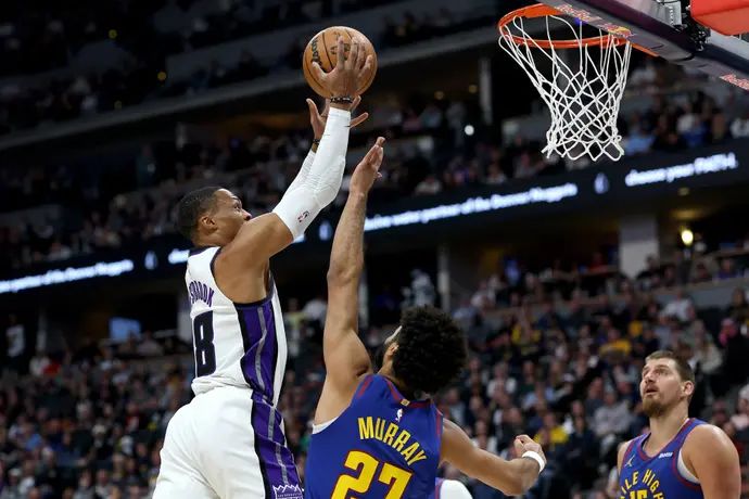 ראסל ווסטברוק, סקרמנטו קינגס, מול שחקני דנבר נאגטס