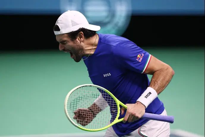 הטניסאי האיטלקי מתאו ברטיני