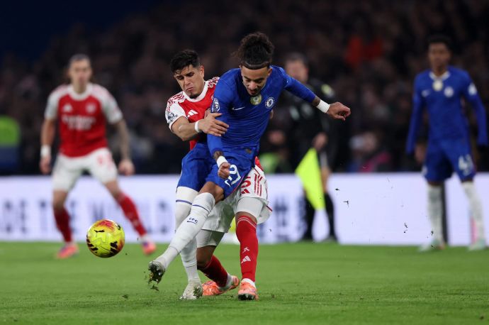 שחקן ארסנל פיירו אינקפיה מול שחקן צ'לסי מאלו גוסטו