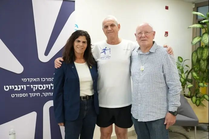 גיל לוסטיג, רוני לידור, יעל ארד לפני מרוץ עמיצור