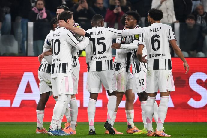 שחקני יובנטוס חוגגים