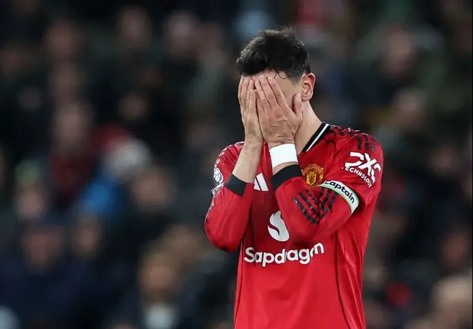 שחקן מנצ'סטר יונייטד ברונו פרננדש