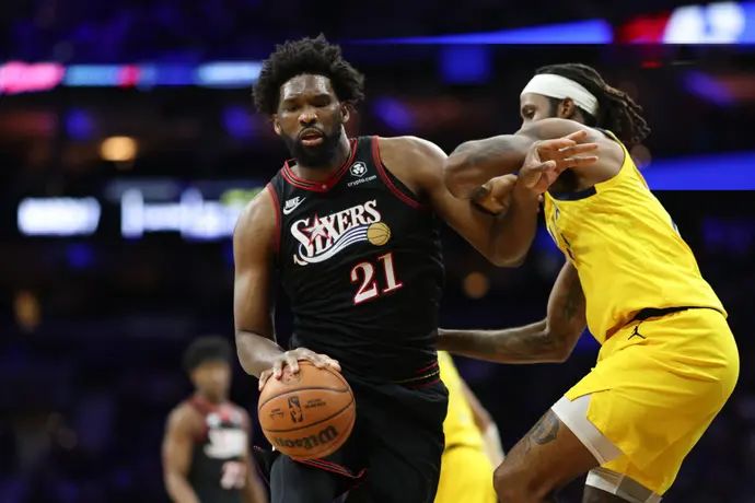 שחקן פילדלפיה 76' ג'ואל אמביד