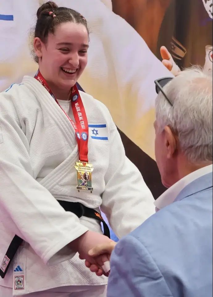 יולי מישינר אלופת ישראל בג'ודו (78+ ק