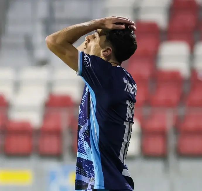 דן ביטון שחקן הפועל באר שבע מאוכזב