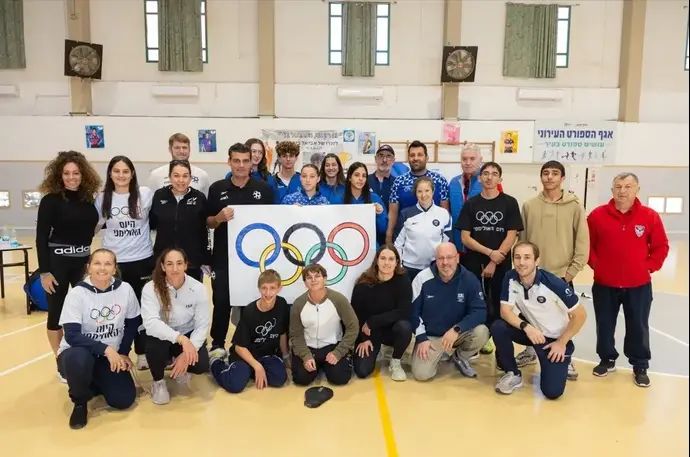יתומות ויתומי צה"ל וכוחות הביטחון והספורטאים האולימפיים נפגשו ליום שיא אולימפי מיוחד בבאר שבע במסגרת מחנה "עוצמה" של ארגון אלמנות ויתומי צה"ל