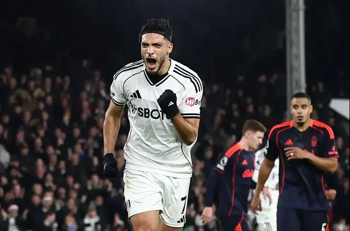 ראול חימנס, חלוץ פולהאם