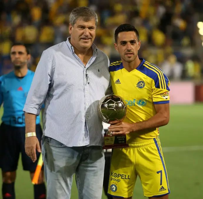 ערן זהבי עם תואר שחקן העונה של מנהלת הליגה בשיתוף וואלה ספורט