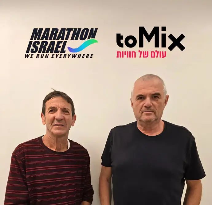 יוני פיינגולד עם עופר פדן