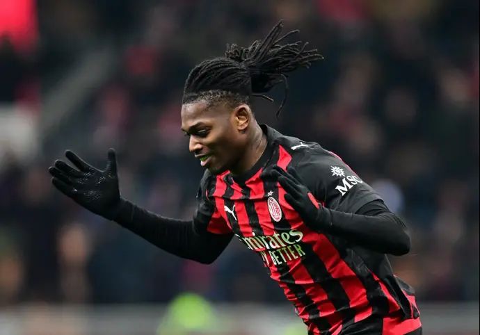 רפאל לאאו שחקן מילאן חוגג שער