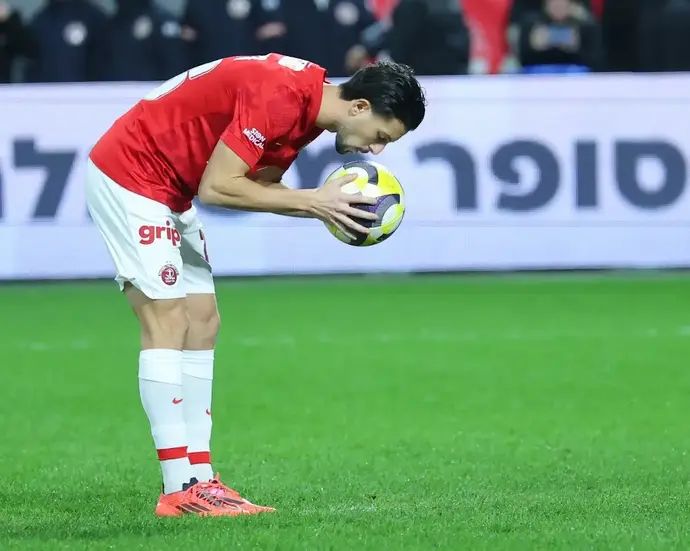 לירן רוטמן, שחקן הפועל תל אביב, לפני הדרבי