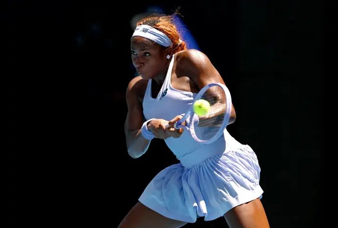 הטניסאית האמריקאית קוקו גוף