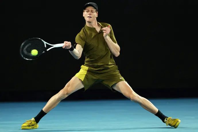 יאניק סינר באליפות אוסטרליה הפתוחה