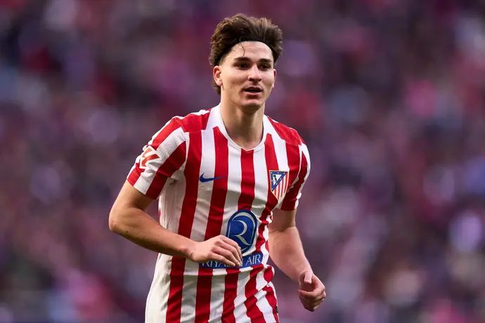 חוליאן אלברס, חלוץ אתלטיקו מדריד