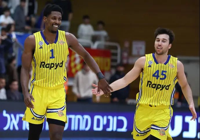 תמיר בלאט, ג'יילן הורד, שחקני מכבי תל אביב