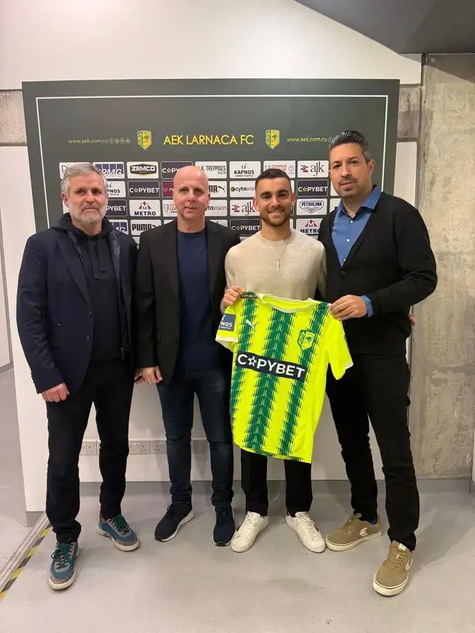 שחקן א.א.ק לרנקה יהב גורפינקל