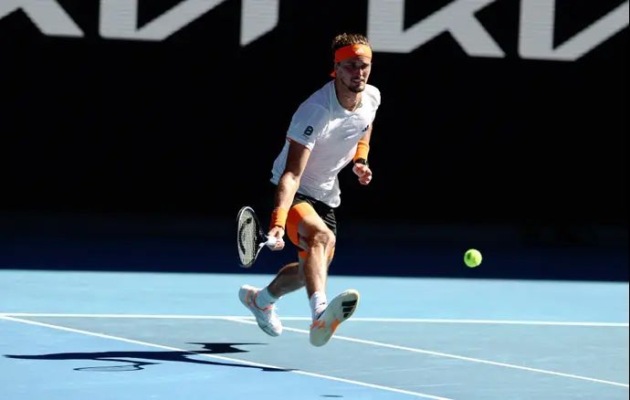 סשה זברב בחצי גמר אליפות אוסטרליה 2026