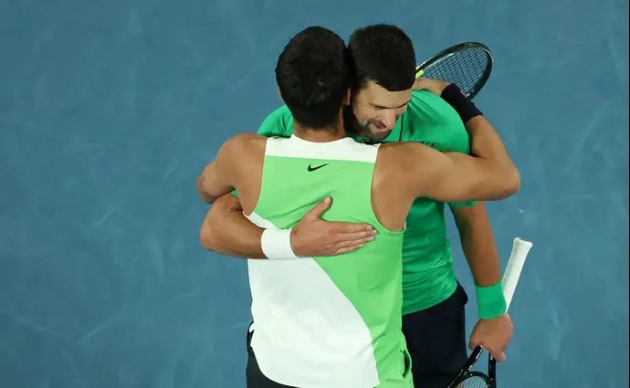 קרלוס אלקראס, נובאק ג'וקוביץ' בגמר אליפות אוסטרליה 2026