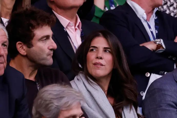 שחקנית העבר ג'ניפר קפריאטי צופה בגמר אליפות אוסטרליה