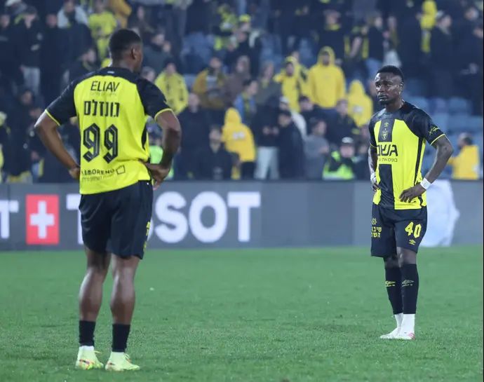 בוריס אנו שחקן בית"ר ירושלים מאוכזב