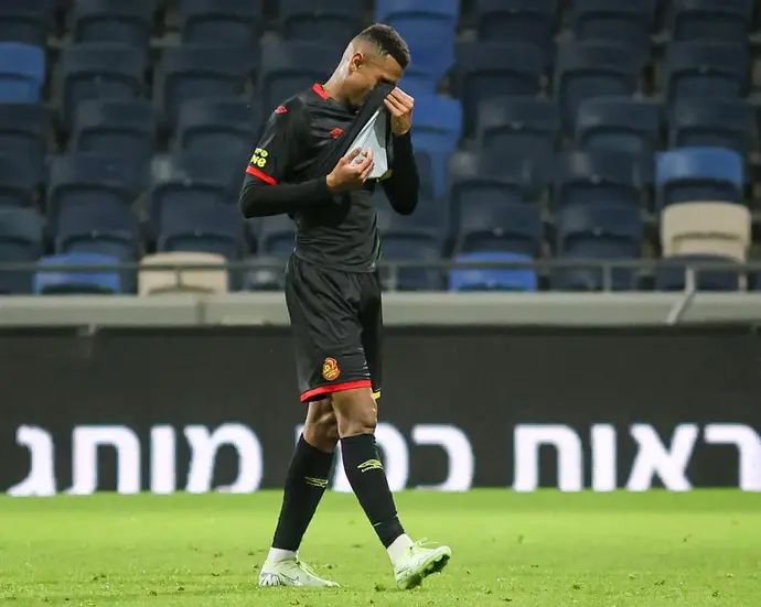 שחקן מ.ס. אשדוד, מוחמד עאמר, אחרי שהורחק