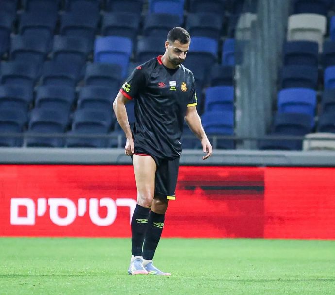 שחקן מ.ס. אשדוד, אבישי כהן, אחרי שנפצע